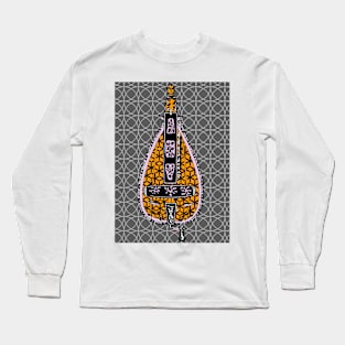 Hurdy-Gurdy with Decoration Long Sleeve T-Shirt